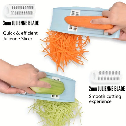 5-in-1 Vegetable Slicer & Chopper Set
