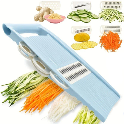 5-in-1 Vegetable Slicer & Chopper Set